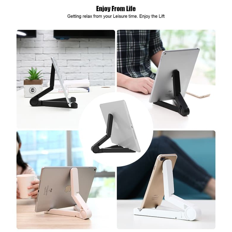 Portable Foid Stand Void Stand Phone Holder Dudukan Tablet Lipat