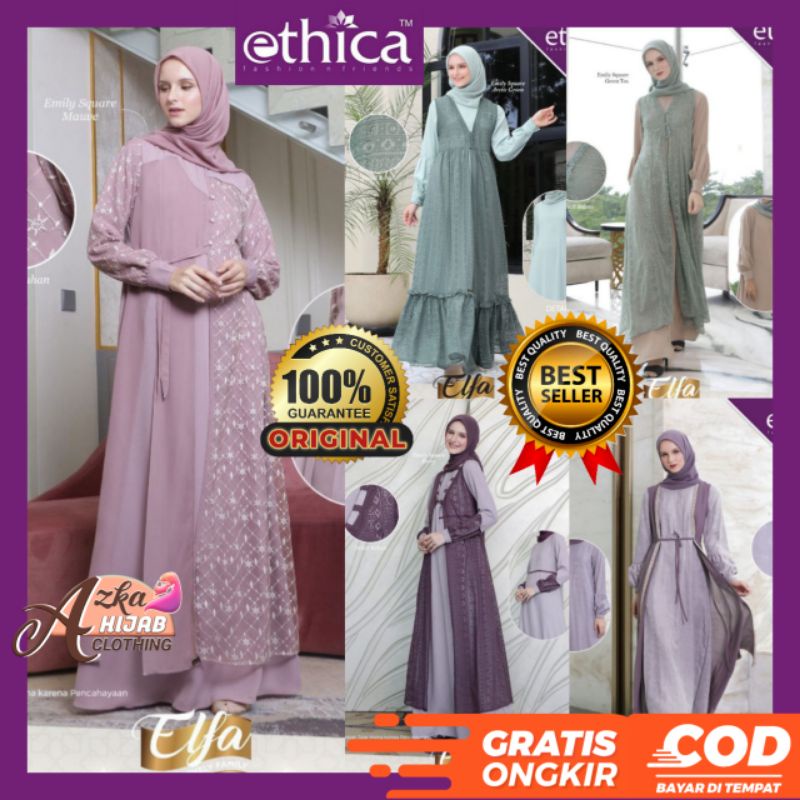 ETHICA GAMIS TERBARU KAGUMI SAMPAI JUMBO SIZE/ BAJU GAMIS MEWAH / DRESS MUSLIM TERBARU 2022 / GAMIS 