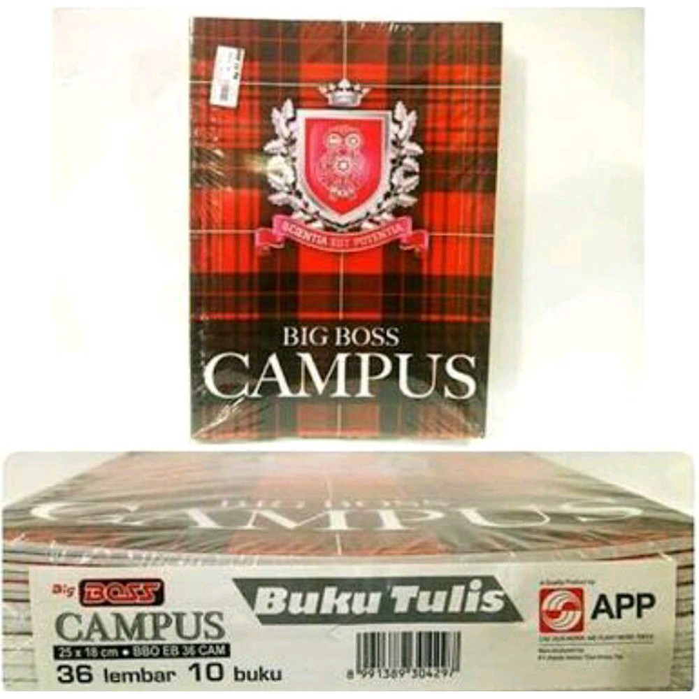 Buku Tulis Big Boss/Campus 36 lembar (Harga 10 buku) | Shopee Indonesia