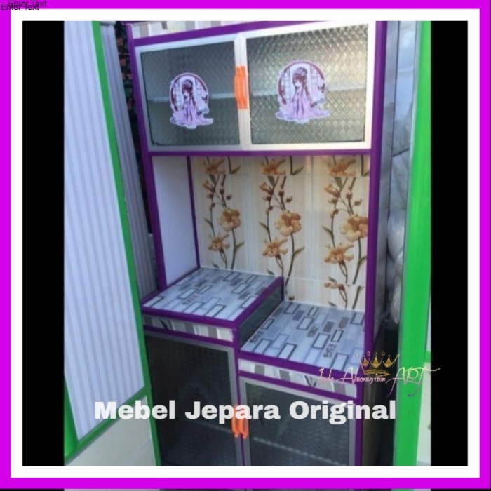 Rak Piring / Rak Dapur - Lemari Dapur Aluminium