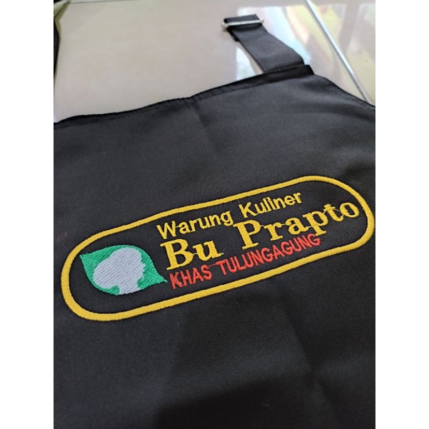 CELEMEK/APRON SATUAN Bisa Custom Sablon / Bordir Kualitas Terbaik TERMURAH!