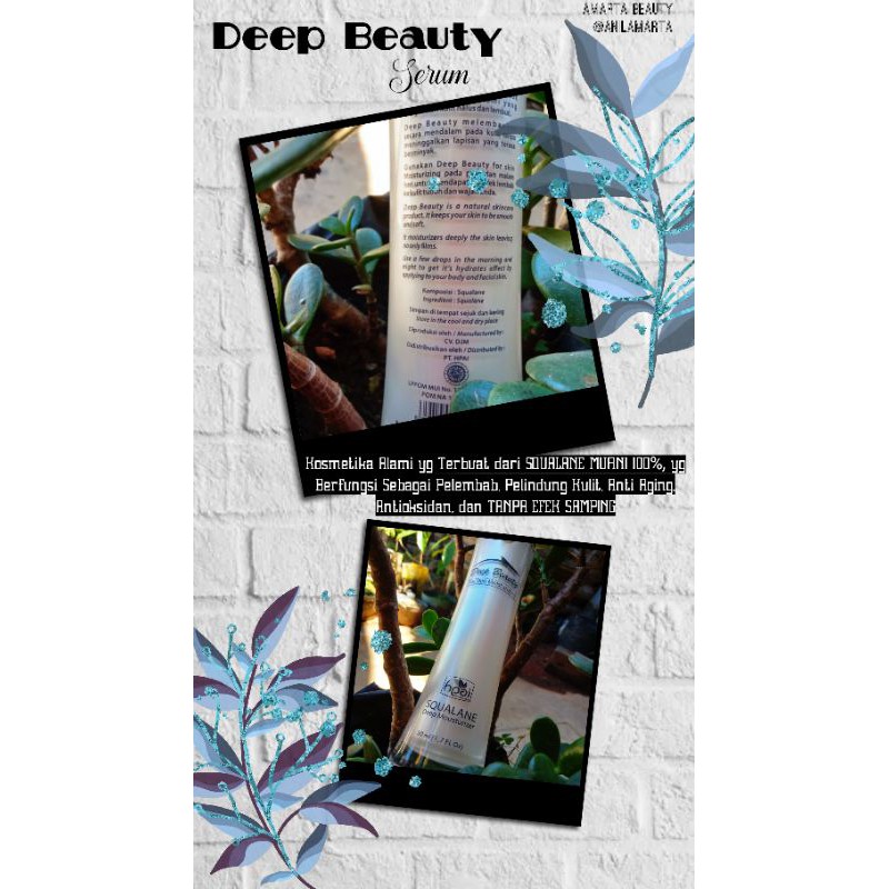 Deep Beauty HNI HPAI / Serum Squalane / Serum Herbal / Serum HNI HPAI