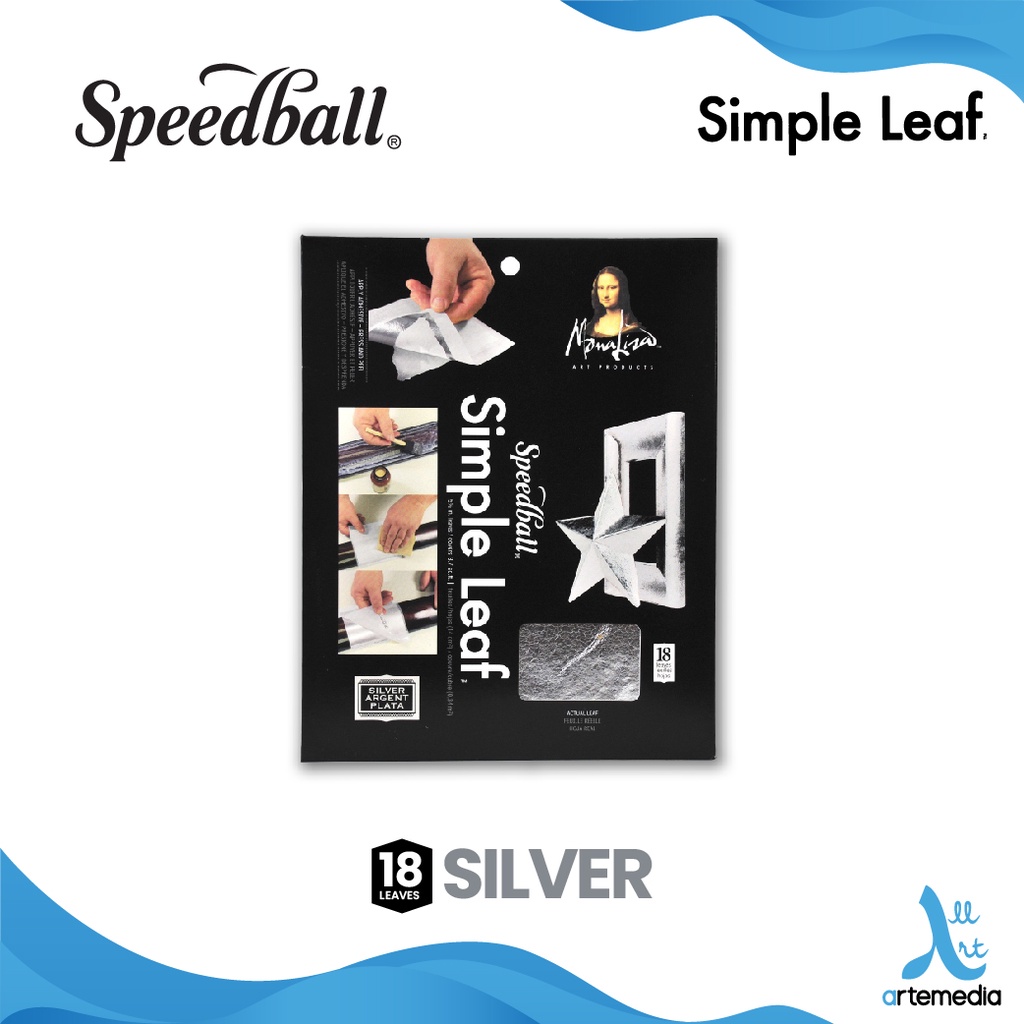 

Speedball Mona Lisa Simple Metal Leaf 18 bar Logam