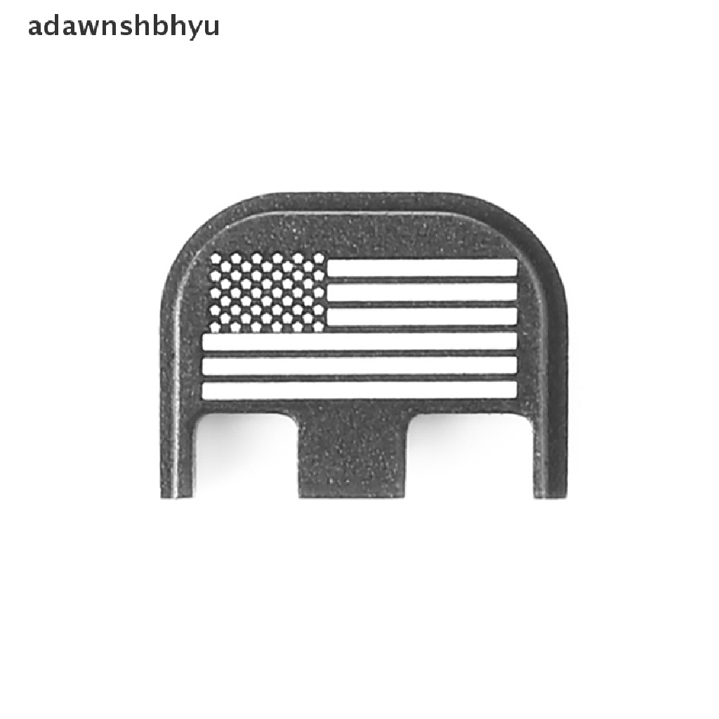 Adawnshbhyu Penutup Belakang Aluminium Slide Back Plate Untuk Gen 1-5 Glock 17 18 19 19x20 21 22 23