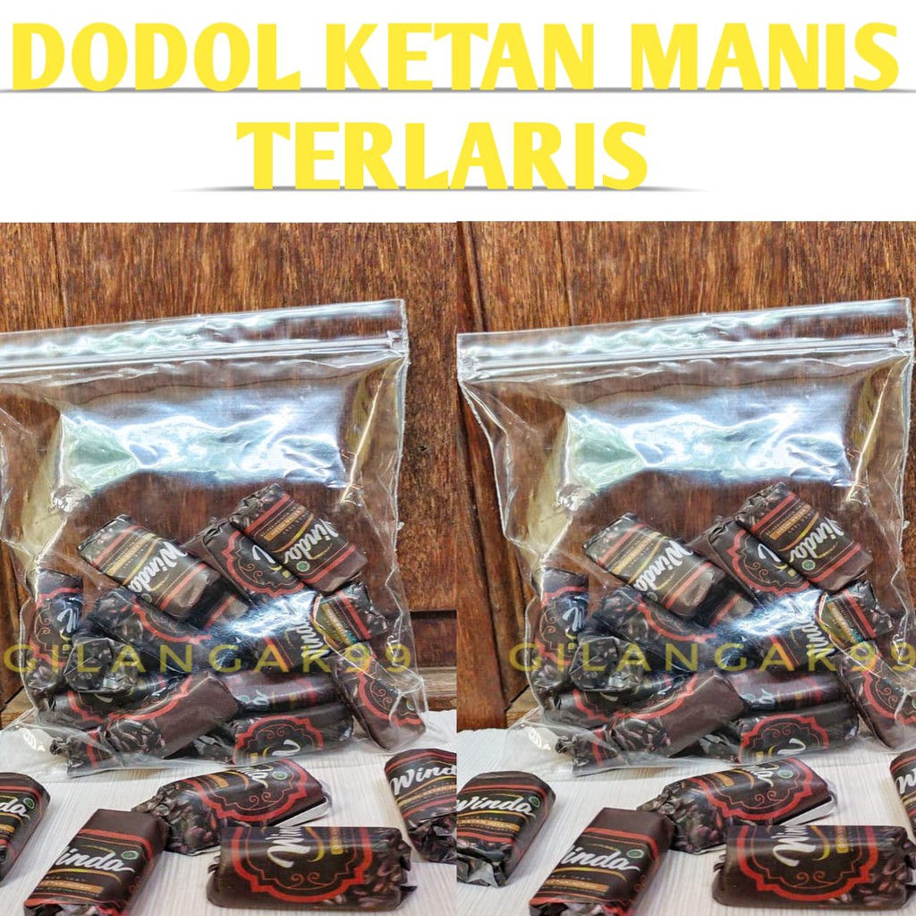 

Dodol Garut Kertas Manis 250 Gram