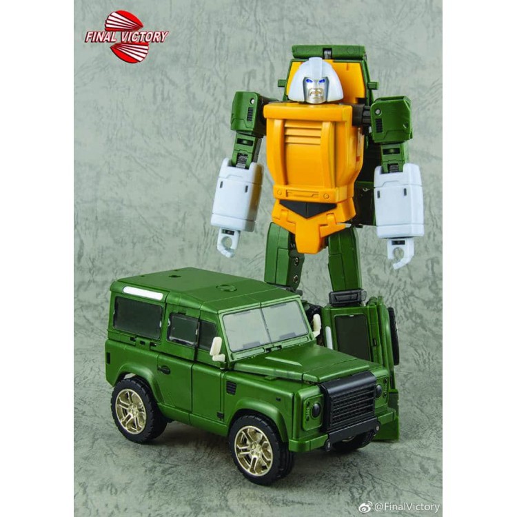 Final Victory FV-02 Hummer - 3rd Party Transformers Brawn