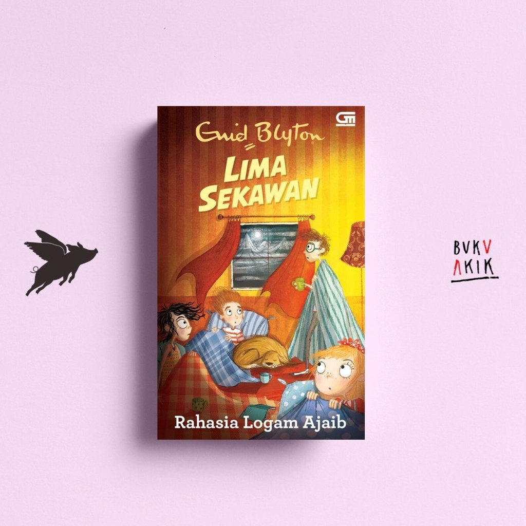 Lima Sekawan: Rahasia Logam Ajaib - Enid Blyton