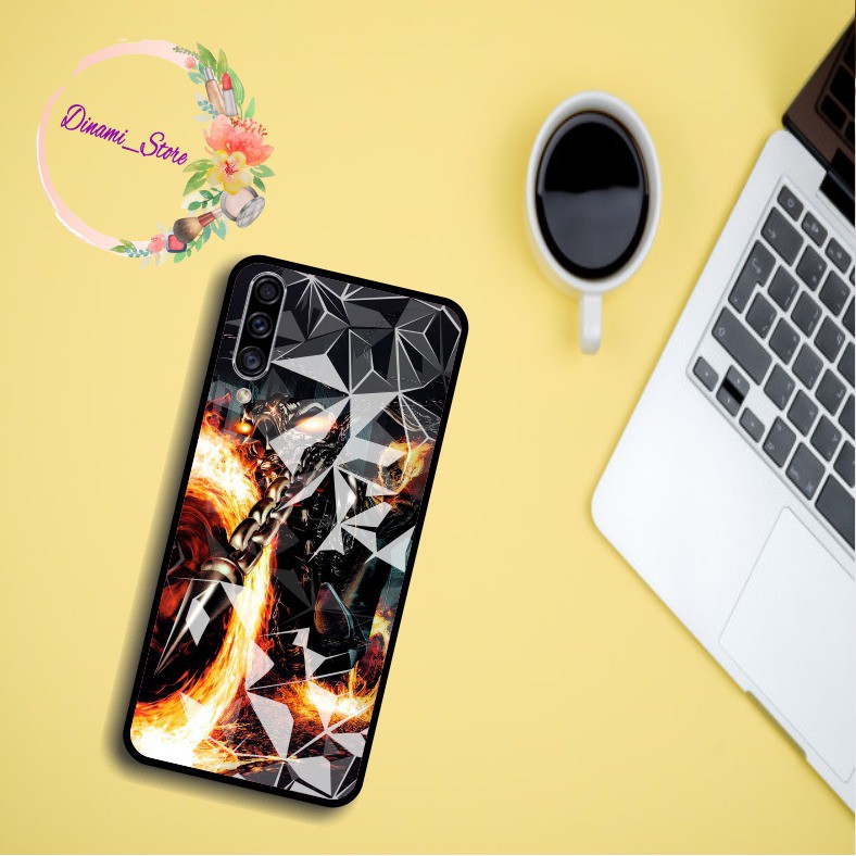 softcase diamond GHOST RIDER Vivo Y91 Y17 Y12 Y15 Y93 Y95 Y81 Y83 Y71 Y53 y20 Y30 Y50 V17 Y11 DST737