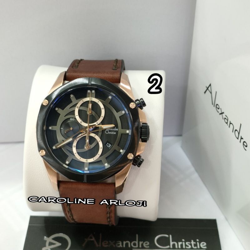 JAM TANGAN PRIA ALEXANDRE CHRISTIE AC6589MC