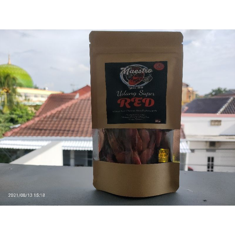 MAESTRO UDANG VANAME SUPER RED BOSTER |UDANG SUPER PAKAN CHANNA