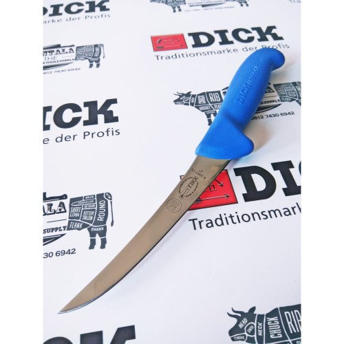 Pisau Curved Boning / Fillet Daging F. Dick Made in Germany 15cm