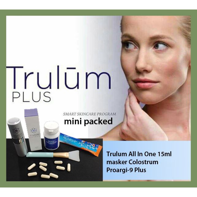 Wajah Kencang Glowing Trulum Worldwide Trulum Skincare Anti Aging