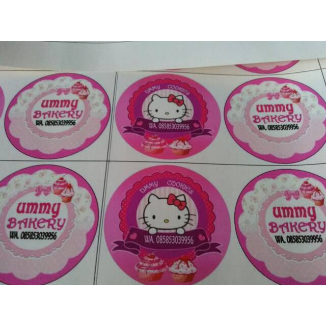 

Stiker bontax glosy (u/ kuker, tumini,dll)