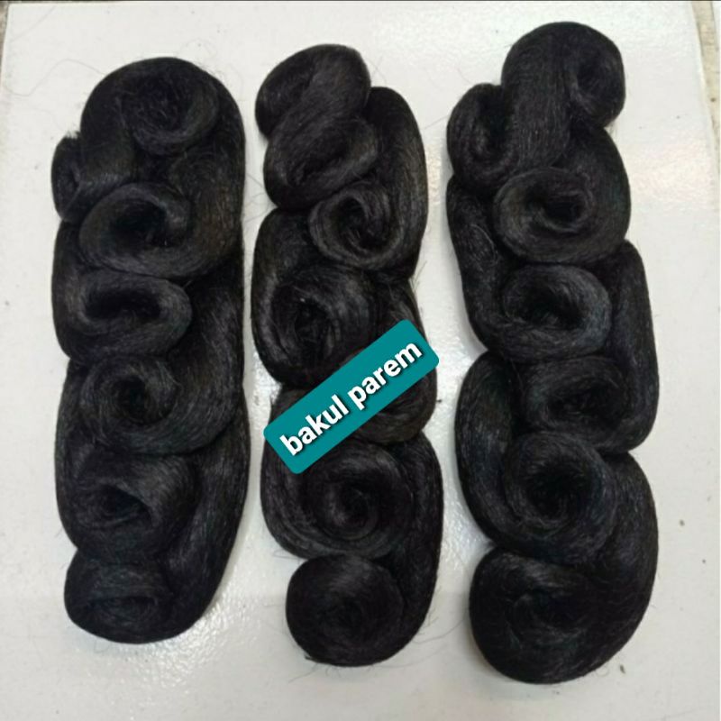 hiasan tempel tambahan sanggul modern