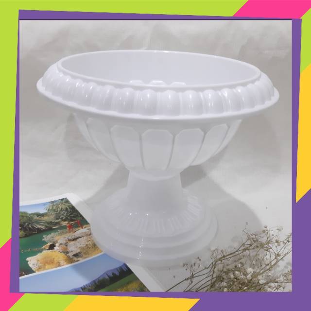 377 Pot  bunga  plastik  trofi mini Pot  bunga  plastik  model 