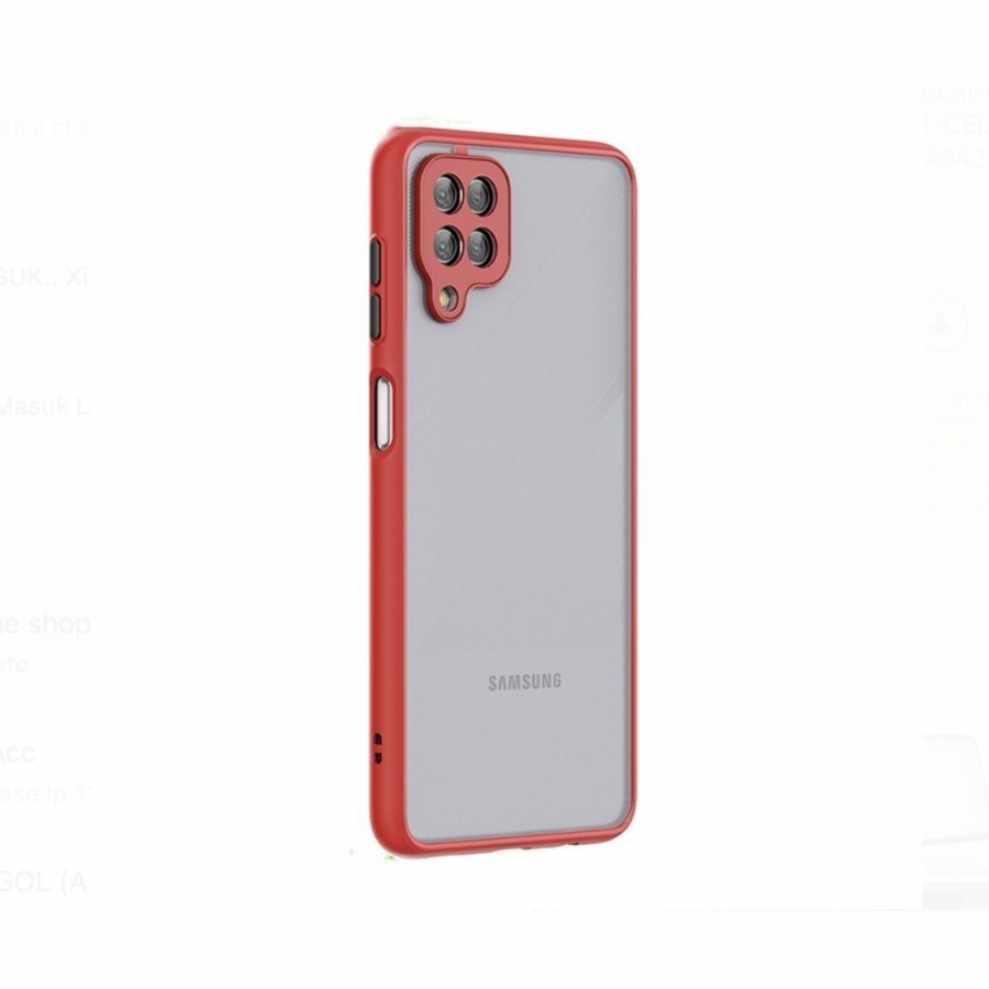 Original Case Samsung M62 Aero Frosted Camera Protection Casing M62