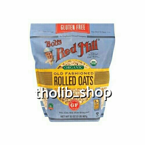 

bob's red mill organic old fashioned rolled oats gluten free 907gr