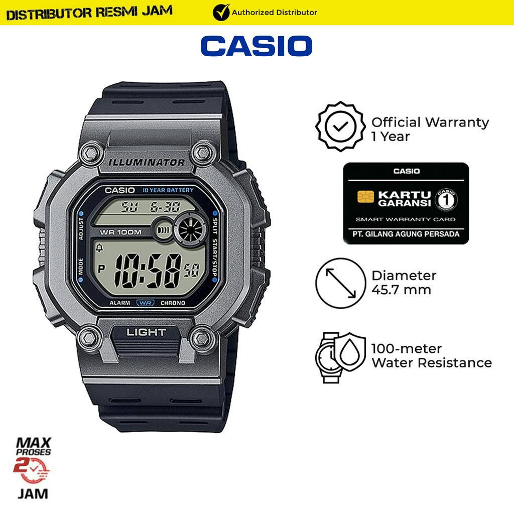Casio General W-737H-1A2VDF W-737H W-737 W737H W737