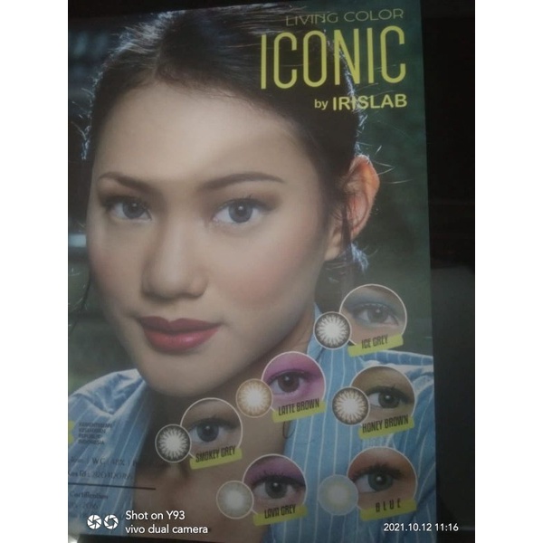 Softlens Iconic Living colour/Lensa mata