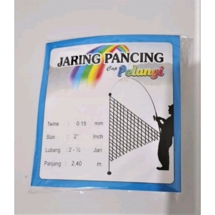 Pancing jaring ikan siap pakai jaring ikan murah jala ikan jebakan ikan bom net jaring pancing 2m