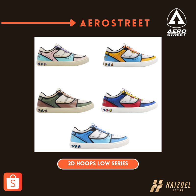 SEPATU AEROSTREET 2D HOOPS LOW