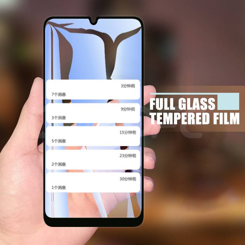 9D Protective Glass On For Samsung Galaxy A10 A30 A50 A70 A10S A30S A50S A70S A20E Tempered Glass Samsung A20S A40S M10S M30S