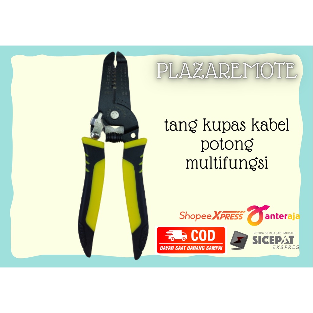 Tang Kupas Kabel Potong  Multifungsi 2 warna