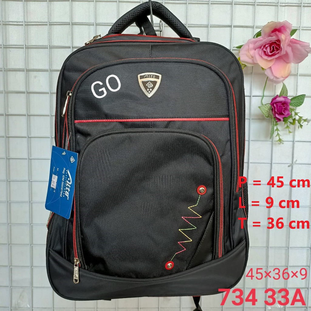 gos PALO ALTO TAS RANSEL A4 Laptop Free RainCover Original