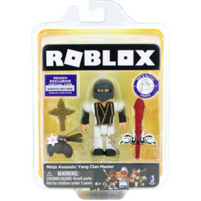 Roblox Ninja Assassin Yang Clan Master Jazwares Shopee Indonesia - roblox new ninja assassin yang clan master new