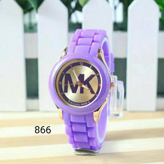 jam tangan MK wanita / jtr 866 ungu