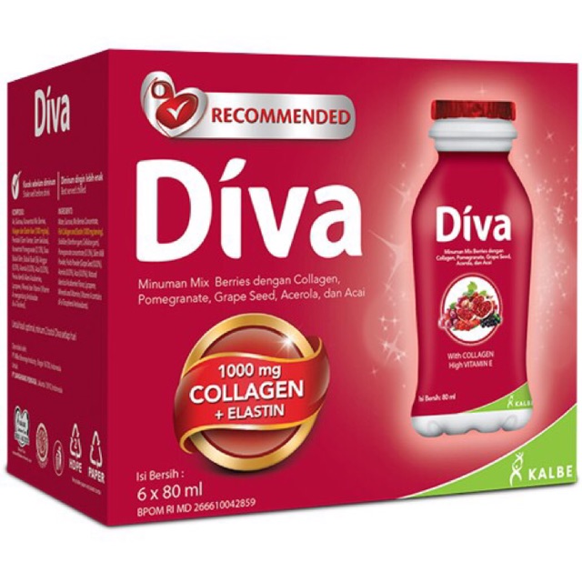 Diva Beauty Drink - Minuman Collagen by Kalbe