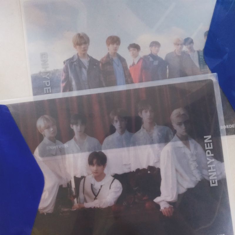 ( READY STOCK ) OFFICIAL ENHYPEN BENEFIT WEVERSE BORDER DAY ONE CLEAR MAP