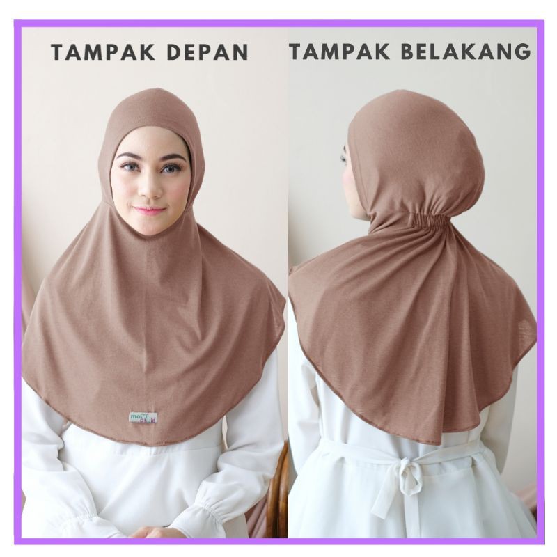 Momiasi - Inner Hijab Antem Ciput Daleman Hijab Inner Ninja Emerald