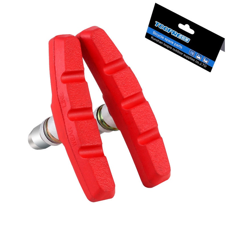 RK Kampas Rem Brake Pad Karet V Brake Shimano Shoe Sepeda Lipat Mtb Roadbike Kunci L Vbrake