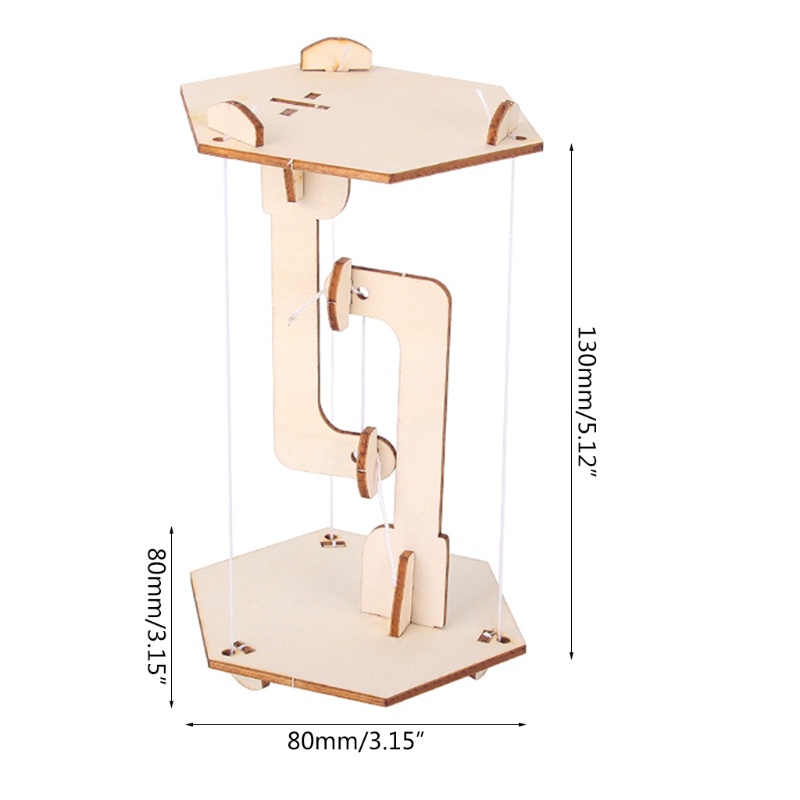 Mainan btsg Tensegrity Struktur Anti Gravitasi Untuk Mengapung Pada Tali, Alami