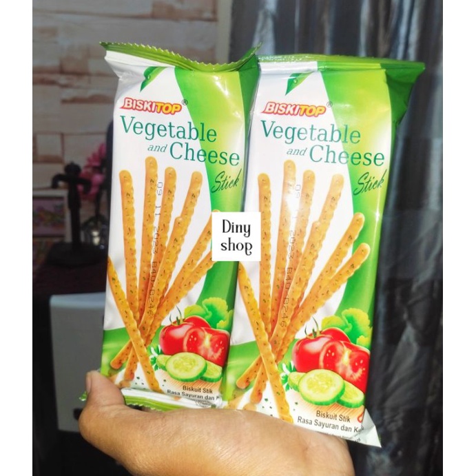 

BISKITOP VEGETABLE STICK 60GR/HALAL(DINYSHOP)