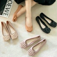 Sepatu Flat Wanita Jumbo Jelly 37-41