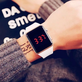 【KOK】✅COD Jam Tangan Couple Tahan Air Cerdas LED Watch Elektronik  Jam tangan LED mewah anti air untuk pelajar 1 PC-6
