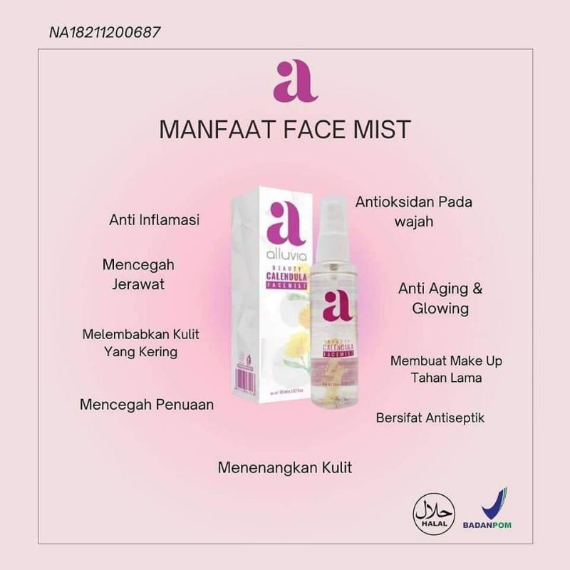 ALLUVIA FACE MIST CALENDULA