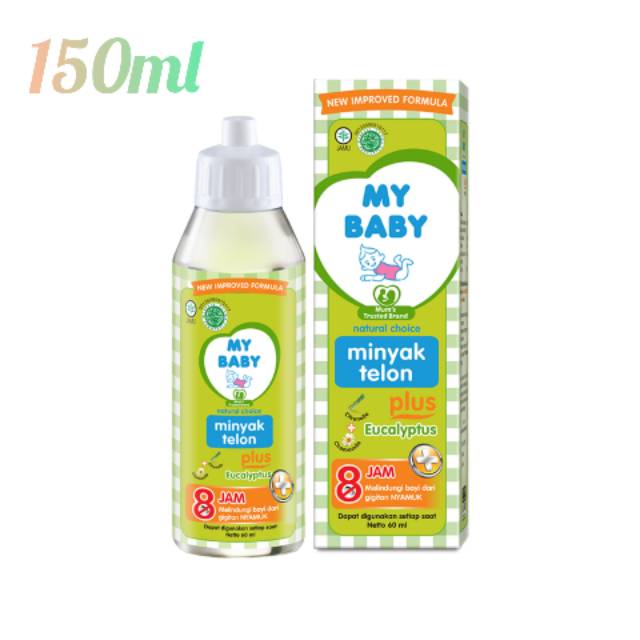 My Baby Minyak Telon Plus Eucalyptus 150ml