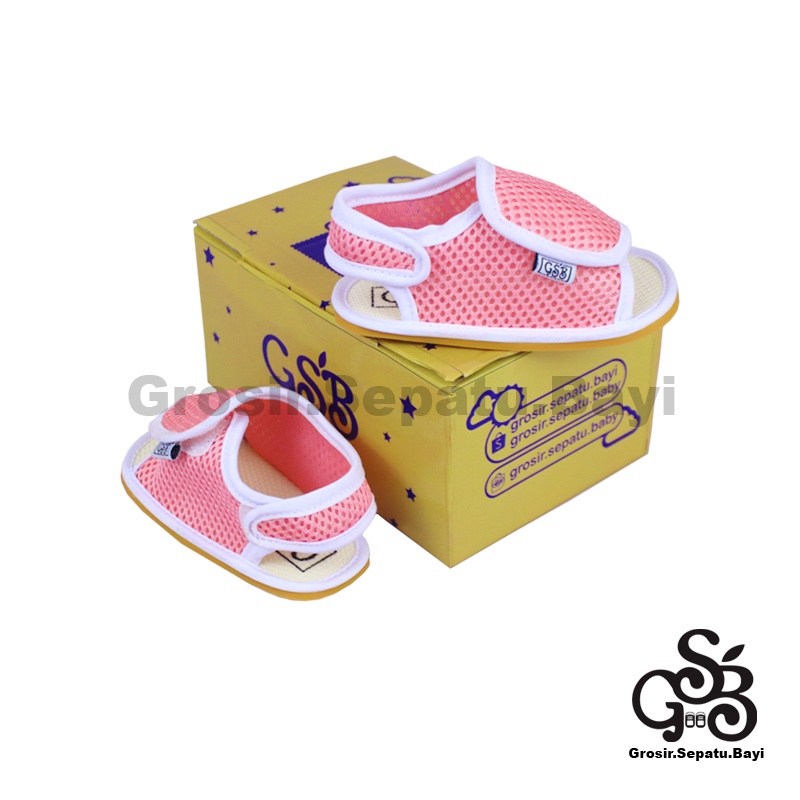 sepatu bayi sandal bayi sendal bayi laki laki perempuan prewalker bayi  umur 2 - 12 bulan model casual S05 polos ringan  fleksibel &amp; Anti Slip