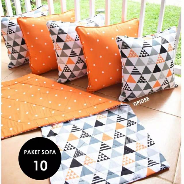 Set sarung bantal kursi