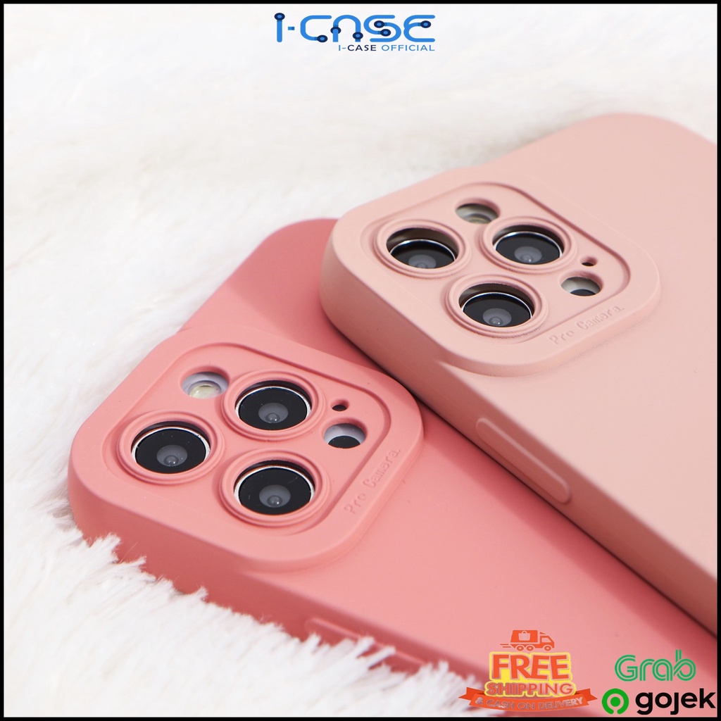 Softcase Matte Edge ProCamera (2) iPhone 7 8 SE 7+ 8+ X XR XS 11 12 13 MINI PRO MAX