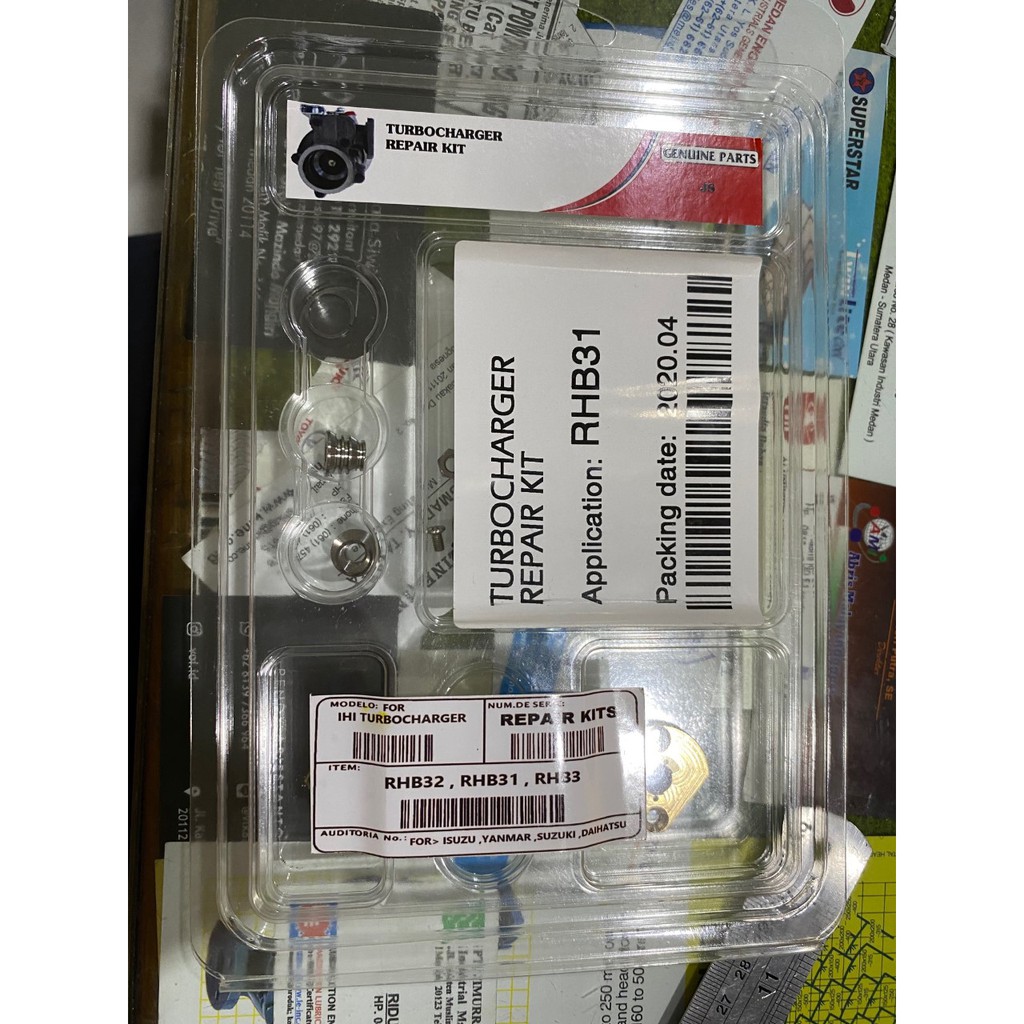 Repairkit Turbo RHB32 RHB31 RHB3 FOR ISUZU YANMAR SUZUKI DAIHATSU