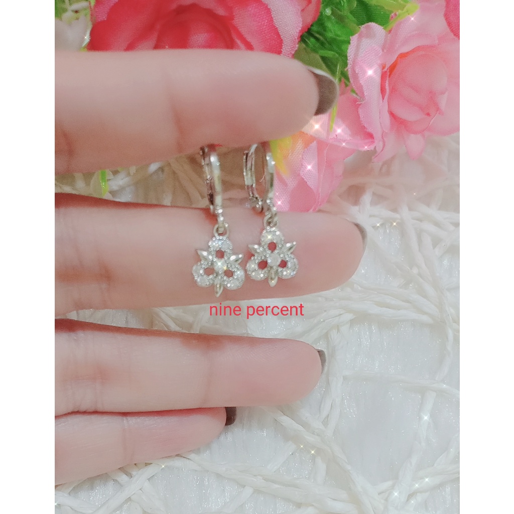 COD, ANTING PERHIASAN EMAS PUTIH PERHIASAN FASHION