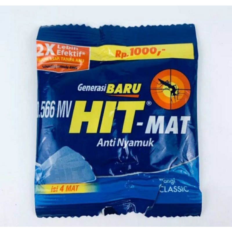 Hit mat elektrik anti nyamuk isi ulang isi 4 x 5 sachet