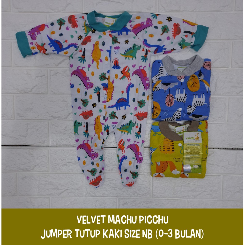 Velvet Junior 3 pcs jumper/kodok panjang