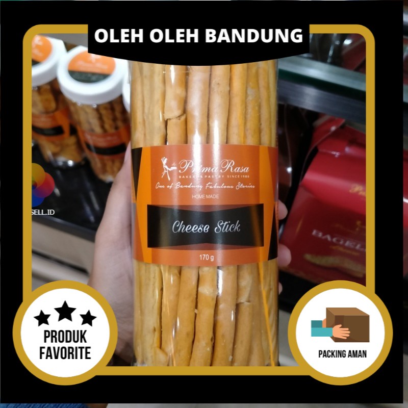 

Prima Rasa - Cheese Stick Tabung - Oleh Oleh Kue Bandung