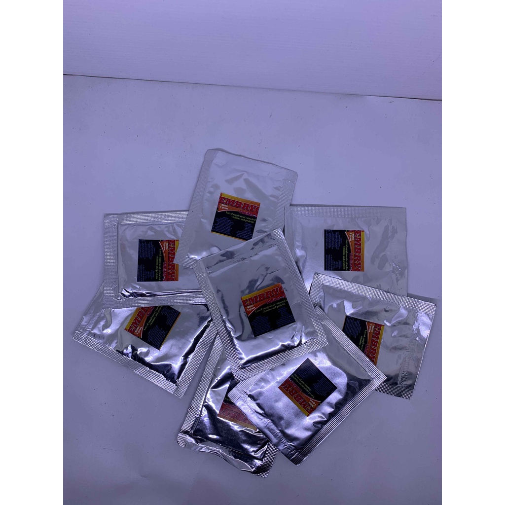 EMBRYO 5 GR PAKAN IKAN HIAS TUBIFEX SP CACING SUTRA KERING - pakan cupang