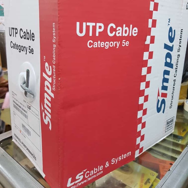 Kabel Data Cat 5 A - UTP Cable Cat5 - Kabel UTP Cat5 Merk LS